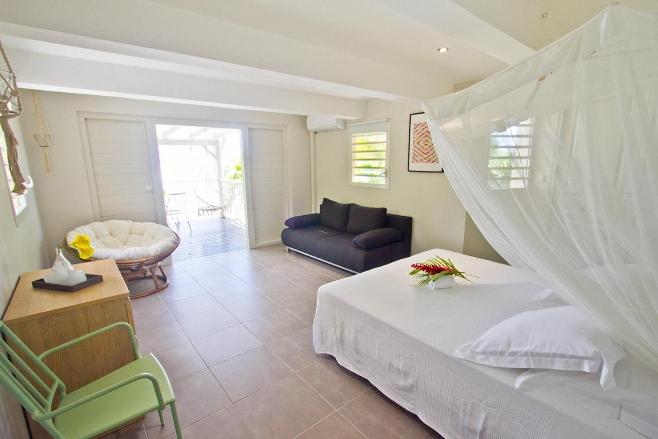 O Coeur De Deshaies Appartements Grande Anse Et Amandiers المظهر الخارجي الصورة